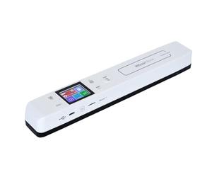 IRIScan Book regle Scanner Portable Batterie sans Fil - v7 : Document Scanner a4,éditeur PDF Gratuit, numérisation vers Word, PDF, XLS, Carte SD, numérisation Via USB, Win Mac