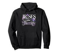 Irises Therapy Flower Garden Stress Relief Mental Health Sweat à Capuche
