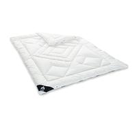 IRISETTE Badenia Bedcomfort Couette lumière Noblesse, 155 x 220 cm, Blanc