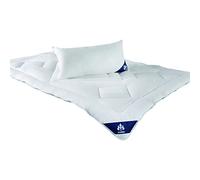IRISETTE Badenia Bedcomfort Couette Noblesse Mono, 155 x 220 cm, Blanc