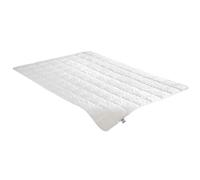 Irisette Couette 60% Soie Sauvage 40% Coton + Sac de Rangement, Weiß, 155 x 220 cm