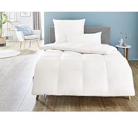Irisette Nora Couette d'hiver Chaude Coton 100% Duvet avec Sac de Rangement, 135 x 200 cm, Blanc