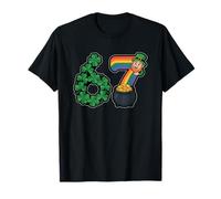 Irish 67 Six Seven 6 7 Meme St Patrick Day Leprechaun T-Shirt