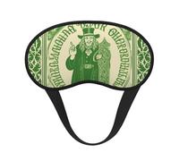 Irish Blessing Masque de sommeil pour les yeux pour la Saint-Patrick pour homme et femme - Doux et confortable - Pour voyage, yoga, sieste, travail