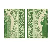 Irish Blessing St Patrick's Day Passport Holder Cover PU Leather Waterproof Passport Case Travel Wallet with Credit Card Slots for Women Men, style, 20.3 x 13.8 cm, Style :, 20.3x13.8cm