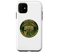 Irish Brigade Civil War NY MA PA Croix Celtique Coque pour iPhone 11