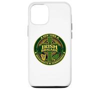Irish Brigade Civil War NY MA PA Croix Celtique Coque pour iPhone 12/12 Pro