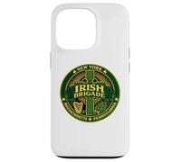 Irish Brigade Civil War NY MA PA Croix Celtique Coque pour iPhone 13 Pro