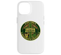 Irish Brigade Civil War NY MA PA Croix Celtique Coque pour iPhone 14