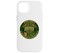 Irish Brigade Civil War NY MA PA Croix Celtique Coque pour iPhone 14 Plus