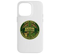 Irish Brigade Civil War NY MA PA Croix Celtique Coque pour iPhone 14 Pro Max