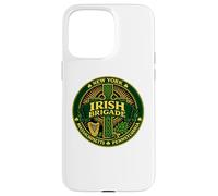 Irish Brigade Civil War NY MA PA Croix Celtique Coque pour iPhone 15 Pro Max