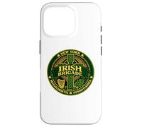 Irish Brigade Civil War NY MA PA Croix Celtique Coque pour iPhone 16 Pro