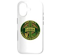 Irish Brigade Civil War NY MA PA Croix Celtique Coque pour iPhone 17