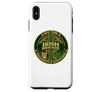 Irish Brigade Civil War NY MA PA Croix Celtique Coque pour iPhone XS Max