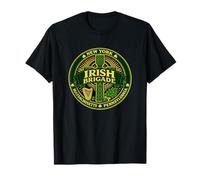 Irish Brigade Civil War NY MA PA Croix Celtique T-Shirt