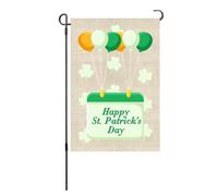 Irish Celebration Garden Flag | Double Sided Fade Resilient Polyester | Seasonal Lawn/Yard/Porch Decor | 11.8 x 17.7 Inch Outdoor Flag (S03)