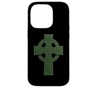 Irish Christian Celtic Cross - Celtic Knot Coque pour iPhone 14 Pro