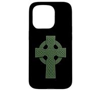 Irish Christian Celtic Cross - Celtic Knot Coque pour iPhone 15 Pro