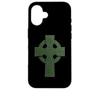 Irish Christian Celtic Cross - Celtic Knot Coque pour iPhone 16