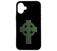 Irish Christian Celtic Cross - Celtic Knot Coque pour iPhone 16 Plus