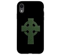 Irish Christian Celtic Cross - Celtic Knot Coque pour iPhone XR