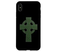 Irish Christian Celtic Cross - Celtic Knot Coque pour iPhone XS Max