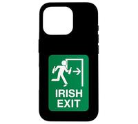 Irish Exit | Buveur de bière drôle Coque pour iPhone 16 Pro