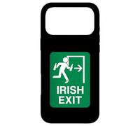 Irish Exit | Buveur de bière drôle Coque pour iPhone 17 Pro Max