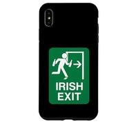 Irish Exit | Buveur de bière drôle Coque pour iPhone XS Max