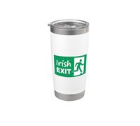 Irish Exit - Irish Goodbye Gobelet isotherme en acier inoxydable double paroi
