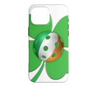 Irish Flag Pickleball - St Patricks Day Coque pour iPhone 16 Pro Max
