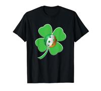 Irish Flag Pickleball - St Patricks Day T-Shirt Graphique avec Valeur, Homme, Noir, XL