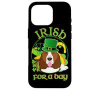 Irish for A Day Basset Hound Dog Lucky Charm St Patricks Day Coque pour iPhone 16 Pro
