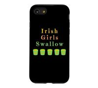 Irish Girls Swallow Shots Boire Boisson Boire St Patrick Coque pour iPhone SE (2020) / 7/8