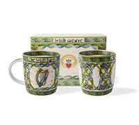 Irish Harp Mug Set of Two with Matching Irish Gift Box by Royal Tara