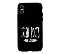 Irish Heritage Irish Roots Brady Nom de Famille Coque pour iPhone X/XS