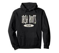 Irish Heritage Irish Roots Collins Nom de Famille Sweat à Capuche