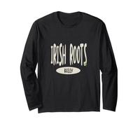Irish Heritage Irish Roots Nom de Famille Kelly Manche Longue