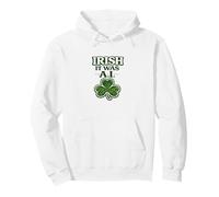 Irish It Was A.I Funny St Patrick Day Tech Humour Trèfle Sweat à Capuche