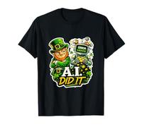Irish It Was A.I Funny St Patrick Day Tech Humour Trèfle T-Shirt