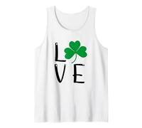 Irish Love Clover Green Saint Patrick Day Irlande Débardeur