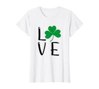 Irish Love Clover Green Saint Patrick Day Irlande T-Shirt Graphique avec Valeur