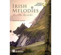 Irish Melodies for Alto Recorder. Book/Audio-Online
