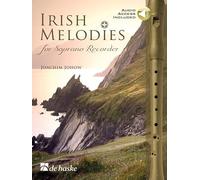 Irish Melodies for Soprano Recorder. Comprend Enregistrement(s) en ligne