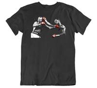 Irish Micky Ward Vs Arturo Gatti Fight Boxing T-Shirt Graphic Top Printed Shirt Short Sleeve Mens Tee Black XL