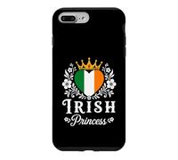 Irish Princess Ireland Flag Proud Irish Girl Coque pour iPhone 7 Plus/8 Plus