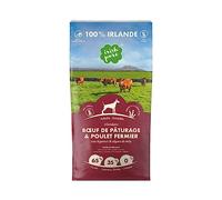 Irish Pure | Croquettes pour Chiens | 12kg | avec Viande de Boeuf | Poulet et Algues pour Chien Adult | Haute Teneur en Viande | Vitamines | sans Cereals (12kg)