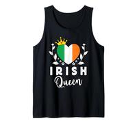 Irish Queen Ireland Flag Proud Irish Woman Débardeur