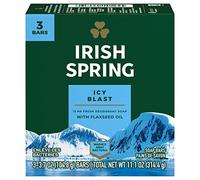 Irish Spring Bath Bar, Icy Blast 3.75 Oz, 3 x 3.75 oz bars by Irish Soap